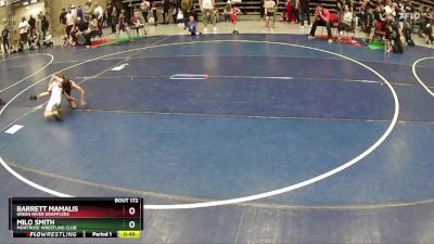 39 lbs Semifinal - Milo Smith, Montrose Wrestling Club vs Barrett Mamalis, Green River Grapplers