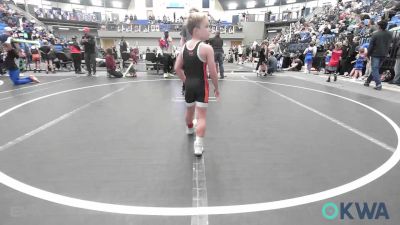 55 lbs Quarterfinal - Luxton Sullivan, Cowboy Wrestling Club vs Tre Hartfield 4, OKC Saints Wrestling