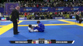 Artur De Lima Sousa vs Cohen Thomas Martin 2026 European Jiu-Jitsu IBJJF Championship