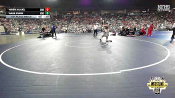 B5A-120 lbs 1st Place Match - Gage Stark, Newcastle vs Aiden Jalajel, Coweta