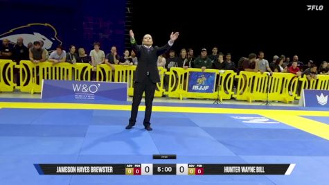 Hunter Wayne Bill vs Jameson Hayes Brewster 2025 Pan IBJJF Jiu-Jitsu No-Gi Championship