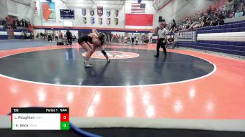 135 lbs Semifinal - Eva Beck, Minooka vs Lillien Roughton, Decatur (Unity Christian)