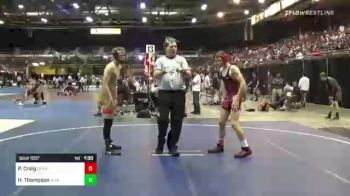 126 lbs Round Of 32 - Porter Craig, Camas WC vs Harper Thompson, Alta