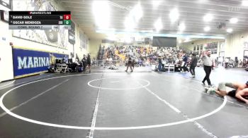 126 lbs Cons. Round 7 - Oscar Mendoza, Servite vs David Golz, Trabuco Hills