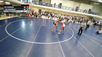 135 lbs Round 2 - Lily Blakesley, Champions Wrestling Club vs Lily Kahmann, Syracuse Wrestling Club