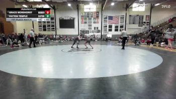 170 lbs 1st Place Match - Payton Temple, Clifton (Central) vs Grace Mordhorst, Washington