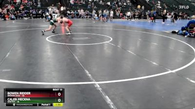 106 lbs Round 2 (16 Team) - Bowen Ridder, Broken Bow vs Caleb Meckna, Gretna