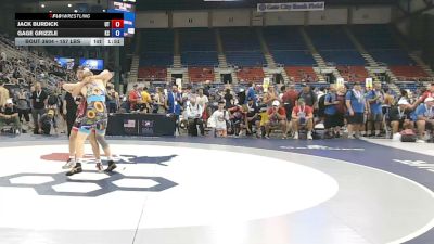 157 lbs Champ. Rd Of 64 - Jack Burdick, Utah vs Gage Grizzle, Kansas