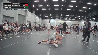 80 lbs Round 6 (8 Team) - Charleigh Richardson, GA United Red vs Jace Lopez, Top Rank