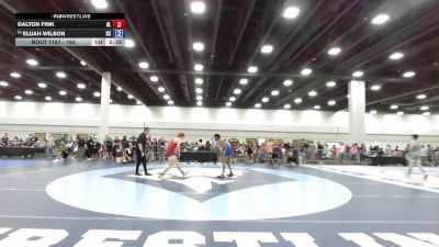 165 lbs Champ. Round 2 - Dalton Fink, AL vs Elijah Wilson, SC