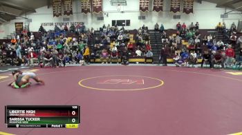 105 lbs Semifinal - Libertie Nigh, Urbana High School vs Sarissa Tucker, Mountain View