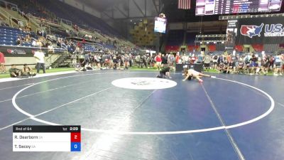 170 lbs Rnd Of 64 - Ryder Dearborn, California vs Tyler Secoy, Georgia