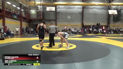 215 lbs Cons. Round 3 - Ben Sawaya, Perrysburg vs Stosh Zalota, Malvern Prep