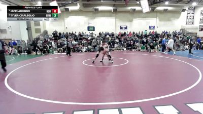 150 lbs Semifinal - Jace Iamunno, North Haven vs Tyler Ciarleglio, Notre Dame-West Haven