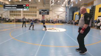 190 lbs Quarterfinal - Lawson Josefyk, Charter School Of Wilmington vs Jeremiah Heath, Caesar Rodney H S