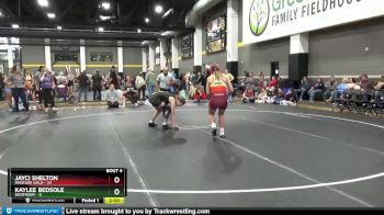 124 lbs Round 2 (6 Team) - Kaylee Bedsole, Doomsday vs Jayci Shelton, Missouri Gold
