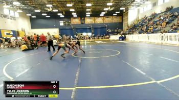 120 lbs Round 7 (8 Team) - Tyler Johnson, Panhandle Gator Dogs vs Mason Boni, Cowboys WC