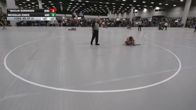 67 lbs Cons. Rd Of 16 - Maclin Sorensen, MN Elite Wrestling Club vs Nicholas Jones, Alber Athletics Wrestling Club