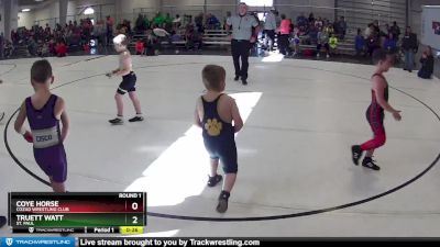 28 lbs 5th Place Match - Jaxon Clapp, Paxton Youth Wrestling Club vs Cohen Cisco, GI Grapplers