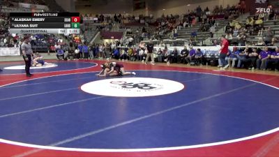 5A 155 lbs Quarterfinal - Lilyana Suit, Lake Hamilton vs Alaskah Emery, Searcy