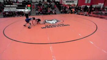 126 lbs Cons. Round 2 - Jakob Crandall, Joliet (WEST) vs Lucas Goldman, Niles (NOTRE DAME)