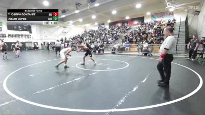 120 lbs Champ. Round 1 - Julian Lopez, Arroyo vs Joseph Gonzalez, Highland