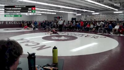 125 lbs Cons. Semi - Tyler Chenevert, Augsburg vs Landon Walker, MSU Moorhead