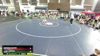 49 lbs Quarters & Wb (16 Team) - Luke Morgan, Idaho 2 vs Kayson Calkins, Team Wyoming