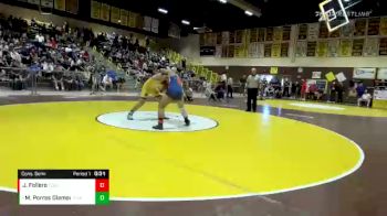 195 lbs Cons. Semi - Matt Porras Diamond, Temecula Valley vs Jacob Follero, Tesoro