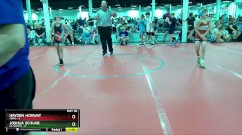 80 lbs Round 3 (4 Team) - Joshua Schuab, Lil Shutts vs Hayden Horwat, TDWC