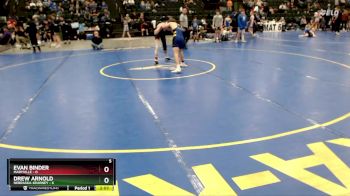 133 lbs Finals (2 Team) - Evan Binder, Maryville vs Drew Arnold, Nebraska-Kearney