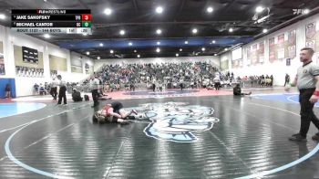 144 Boys Cons. Semi - Michael Cantor, University City vs Jake Sakofsky, Torrey Pines