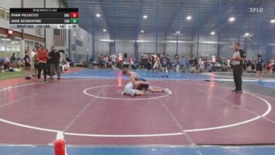 126 lbs Semifinal - Evan Villecco, Seagull Wrestling Club vs Jake Schiavone, Wyoming SEM