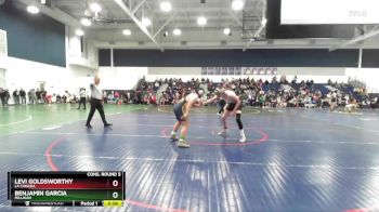 175 lbs Cons. Round 5 - Benjamin Garcia, Millikan vs Levi Goldsworthy, La Canada