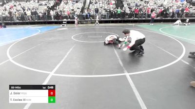 68-M lbs Consi Of 8 #2 - Jake Geier, Pequannock vs Thomas Eccles III, North Hunterdon, NJ