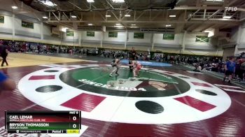 110 lbs Quarterfinal - Bryson Thomasson, Beulah-Hazen vs Cael Lemar, Gorilla Wrestling Club, Inc