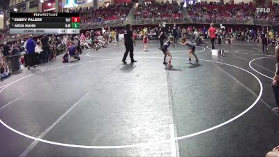 65 lbs Cons. Semi - Aeda Hahn, Norfolk Jr Wrestling vs Emery Palser, 308 Wrestling Academy