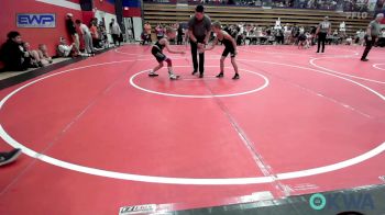 70 lbs 3rd Place - Josh Constant, Vian Wrestling Club vs Wesley Eakin, Raw Wrestling Club