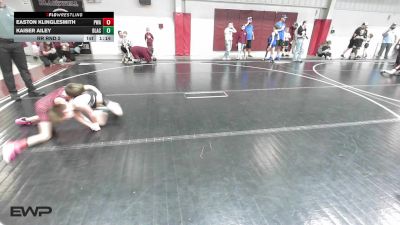61 lbs Rr Rnd 2 - Easton Klinglesmith, Perry Wrestling Academy vs Kaiser Ailey, Blackwell Wrestling Club