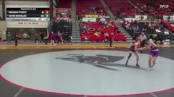 133 lbs Champ. Round 1 - Javin Douglas, Ozarks vs Deagan Fugitt, Drury