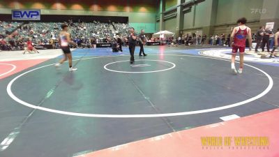 108 lbs Consi Of 8 #2 - Evan Cavazos, Immanuel Wrestling vs Sergio Valencia, Farmersville Farmboyz