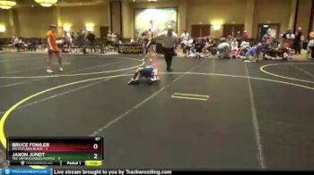 67 lbs Round 2 (4 Team) - Bruce Fowler, MO Outlaws Black vs Jaxon Jundt, The Untouchables Purple