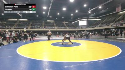 171 lbs Semifinal - Cameron Pote, Newfield vs Ivan Fiel, Ashburn