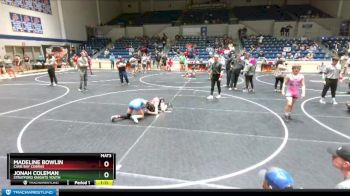 115 lbs 3rd Place Match - Madeline Bowlin, Cane Bay Cobras vs Jonah Coleman, Stratford Knights Youth
