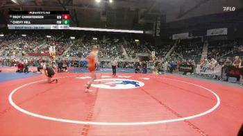 3A-120 lbs Champ. Round 1 - Troy Christensen, Newcastle vs Chevy Hill, Powell