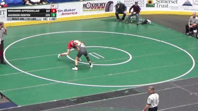 147 lbs Round Of 32 - Benjamin Appenzellar, Shippensburg vs Jackson Keefer, Loyalsock