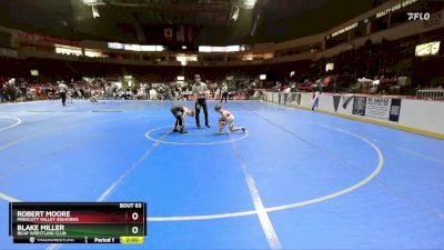 73 lbs Semifinal - Blake Miller, Bear Wrestling Club vs Robert Moore, Prescott Valley Bighorns