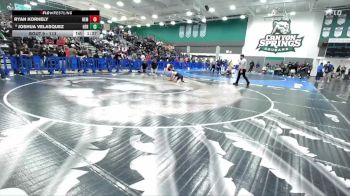 113 lbs Champ. Round 1 - Ryan Korhely, Hemet vs Joshua Velasquez, Heritage