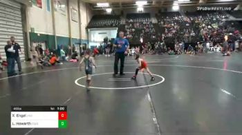 46 lbs Quarterfinal - Xavier Engel, Lincoln Jr Hawks vs Liam Howarth, Colorado Regulators