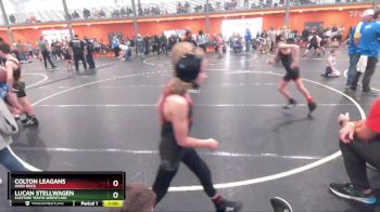 80 lbs Round 2 - Colton Leagans, Hard Rock vs Lucan Stellwagen, Eastside Youth Wrestling